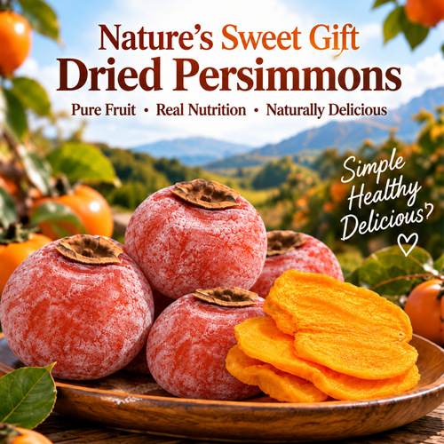 ❤️Dried Persimmon — Naturally Sweet Support for Heart, Joint & Digestive Wellness-XA